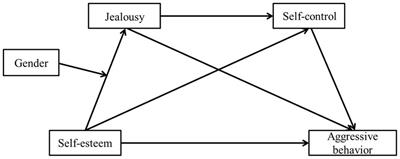 The relationship between self-esteem and aggressive behavior among Chinese adolescents: A moderated chain mediation model
